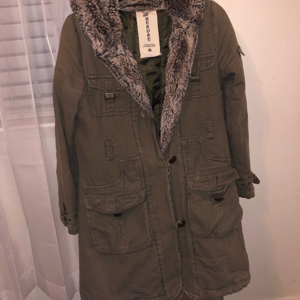 Furry Utility Coat